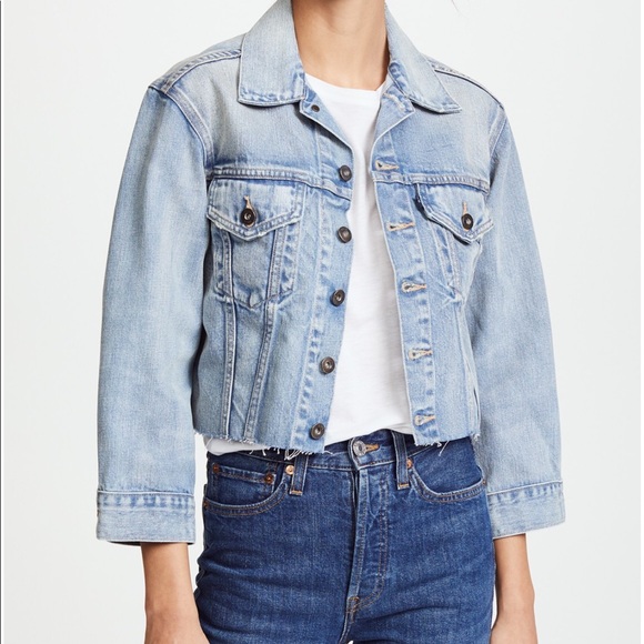 Levi’s cropped jean jacket - Picture 2 of 8